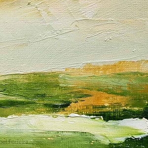 Peinture miniature à lhuile originale Art ACEO Paysage 172 Peinture originale ATC cadeau pour elle Art abordable Petit art-Paysage image 1