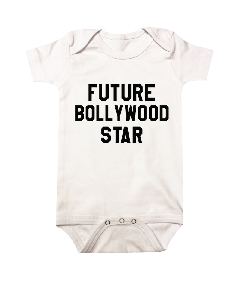Baby Girl Funny Baby Clothes Bodysuit Future Bollywood Star Baby Clothes Baby Boy Baby Shower Gift Baby Bollywood Star #30