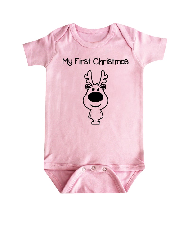 My First Christmas onepiece My First Christmas one-piece My First Christmas baby clothes My first Christmas Baby Bodysuit #68