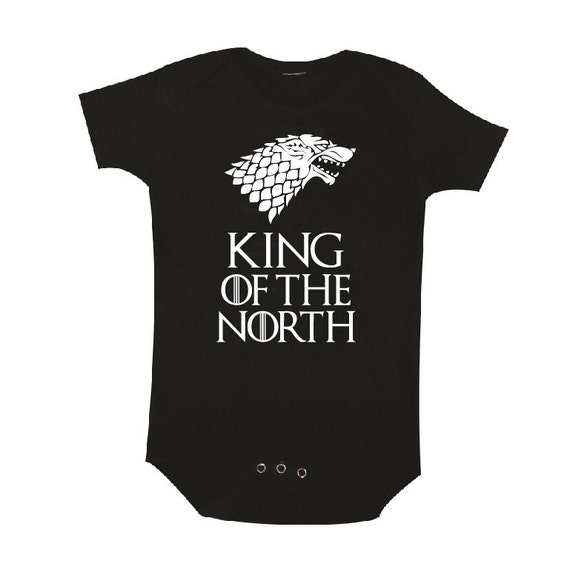 Baby Game of Thrones T-Shirt /"Future King in the North/" Funny GOT Tee Gift
