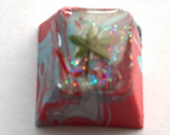 Dried-flower keycap