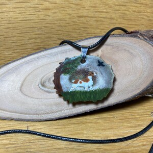 Brittany Necklace on Antler