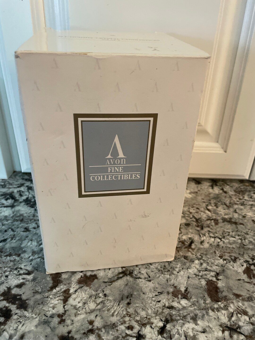 Avon Lead Crystal Goebel Hummel Angel With Harp Candle Stick Etsy