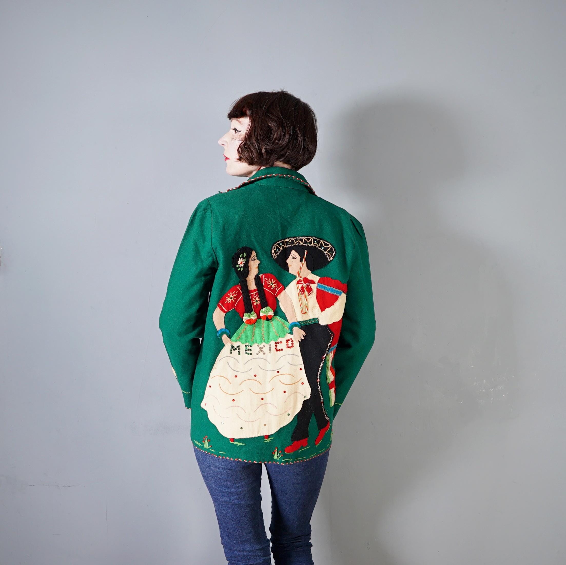 1950s Mexican Tourist Jacket - Etsy