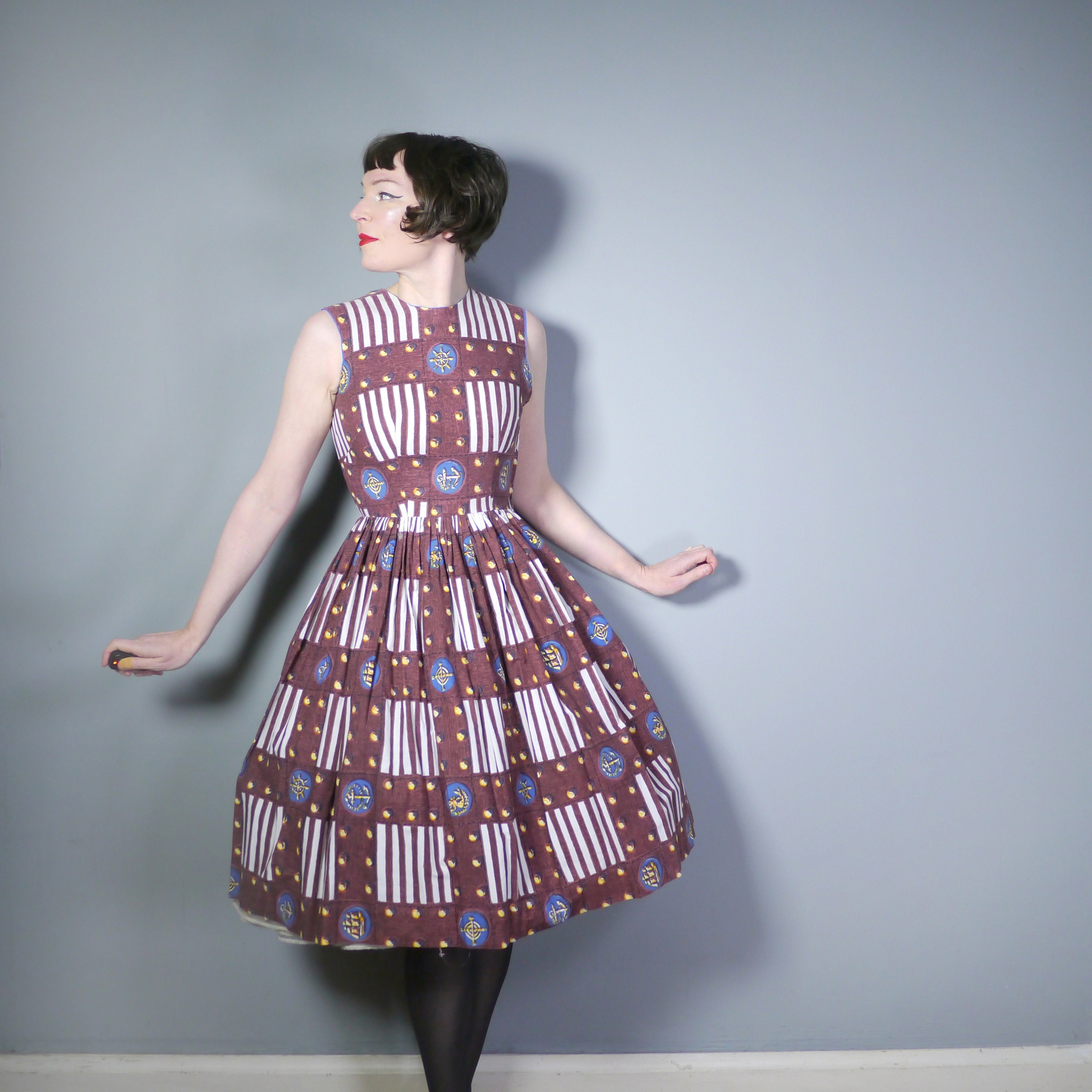 mid century day dresses