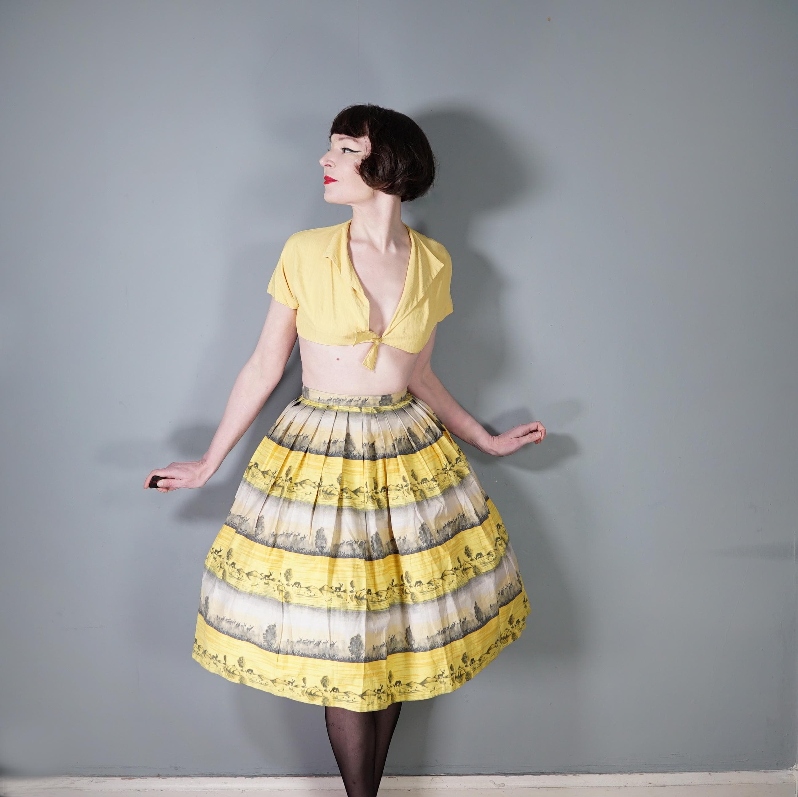 Landscape Skirt - Etsy UK