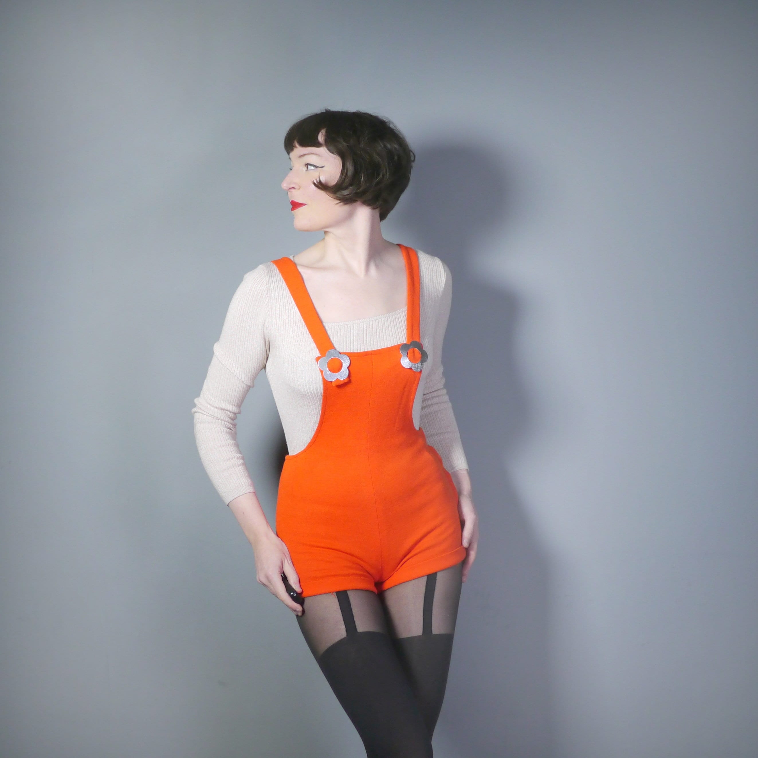 DUNGAREE Shorts / Pinafore Pant Suit 