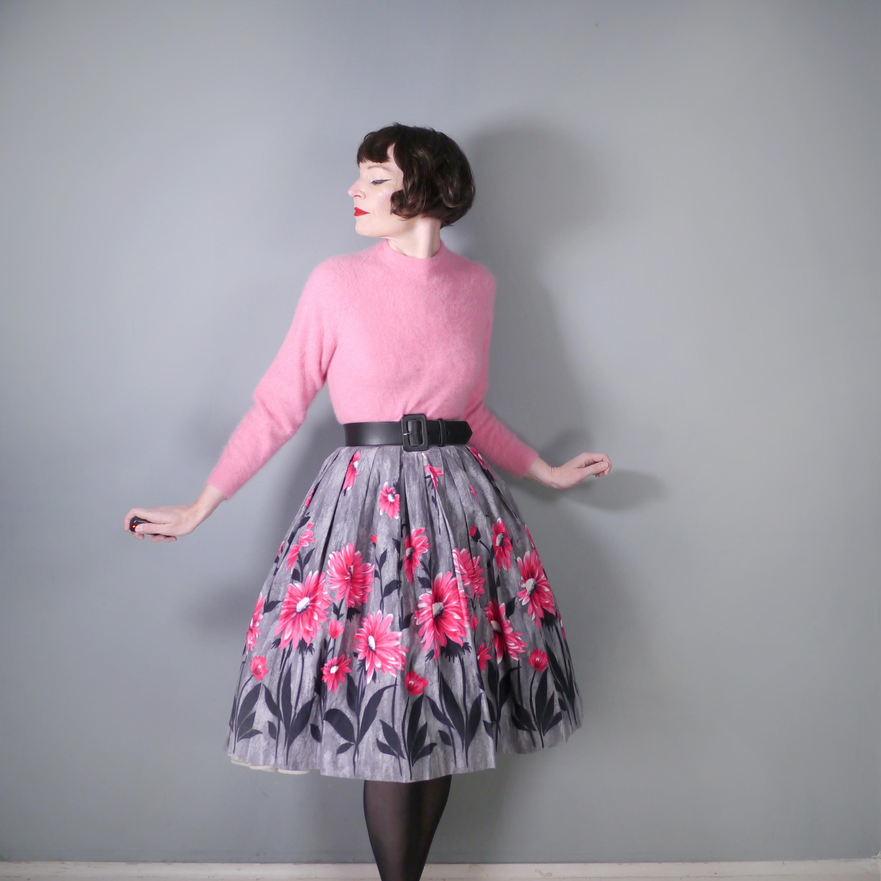 スカート MURRAL  Framed Flower Skirt (Gray) size2 MURRAL Framed Flower Skirt (Gray) size2