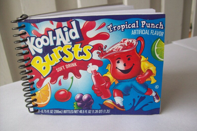 Kool Aid Notebook 50 sheets 100 pages Blank or Lined Paper Etsy
