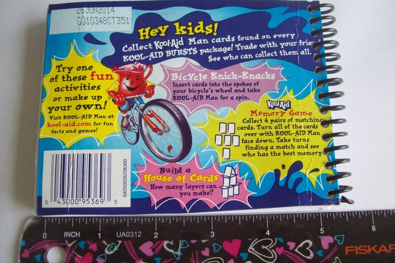 Kool Aid Notebook 50 sheets 100 pages Blank or Lined Paper Etsy