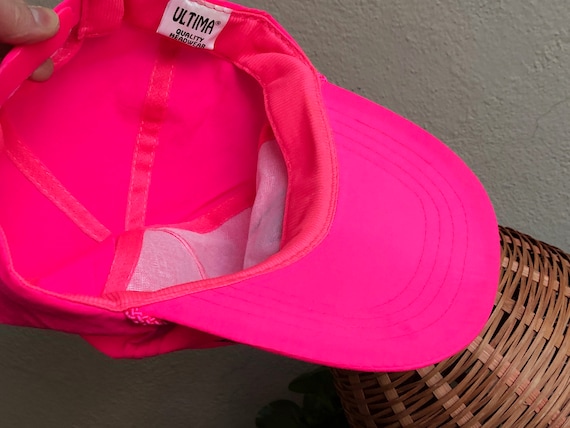 Hot Pink Hat Las Vegas Souvenir Vintage Hat Truck… - image 8