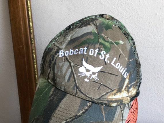 Camo Hat Vintage Bobcat St. Louis Hat Hunting Bas… - image 2