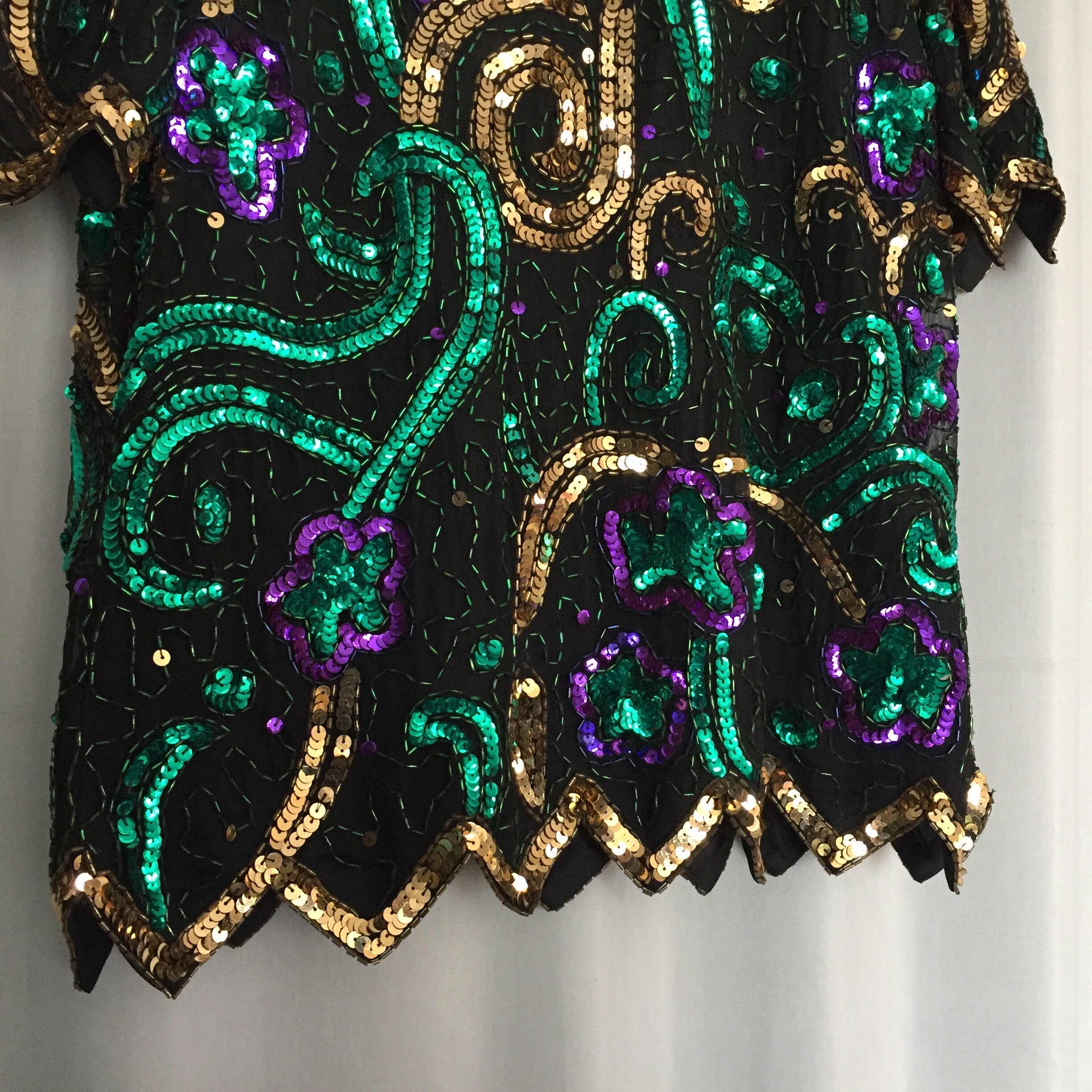 Chemisier à Paillettes Longline Noir Chan Luu - Taille XS - Neuf Avec étiquette