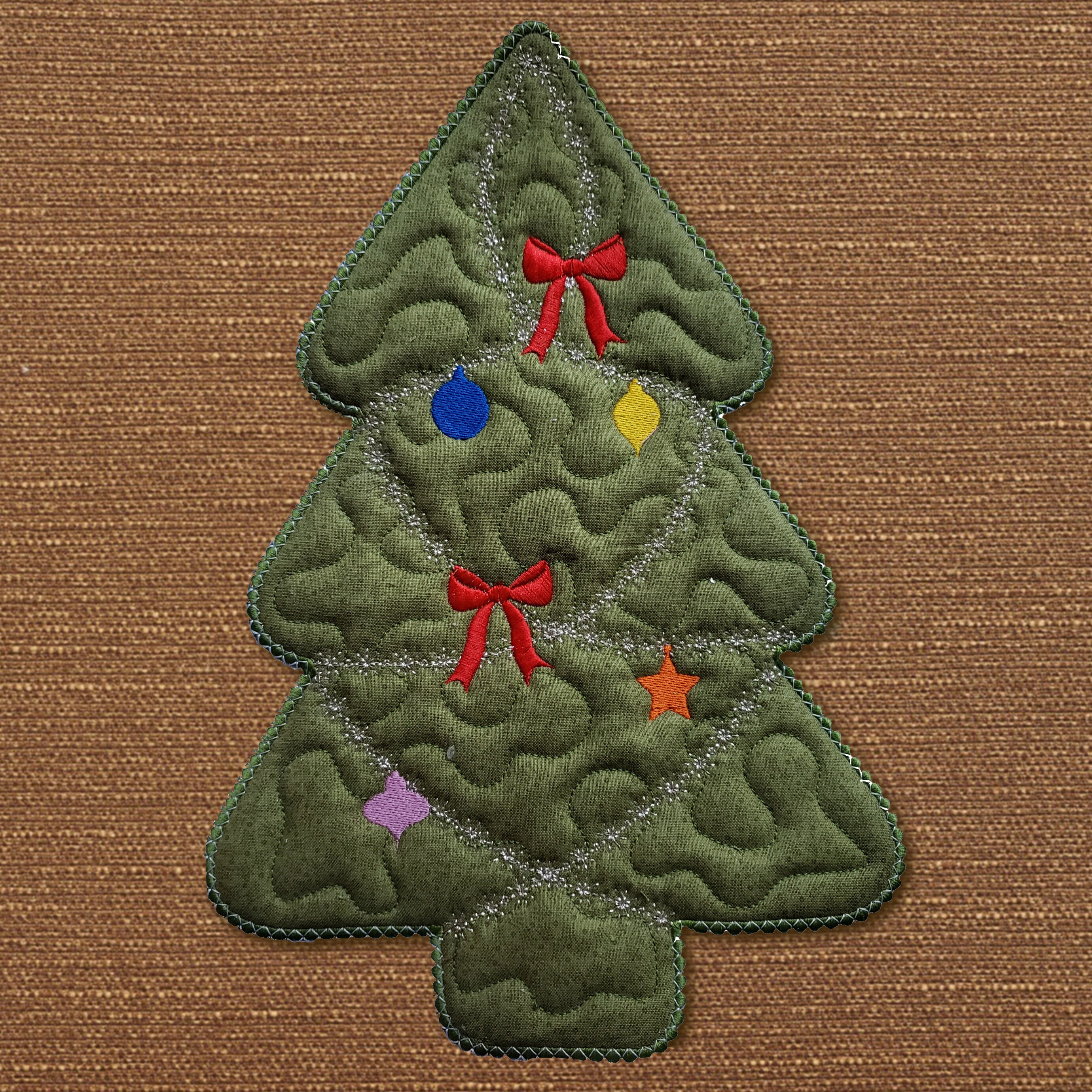 Sottopentola a forma di albero per piatti caldi, isolamento in legno