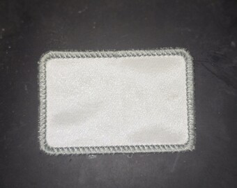 Rechthoekig merrow-borduurontwerp voor patches