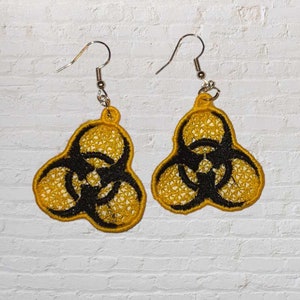 Biohazard Freestanding lace machine embroidery design embroidery machine files
