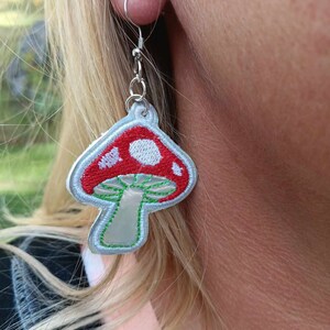 Mushroom ith machine embroidery machine design embroidery  files