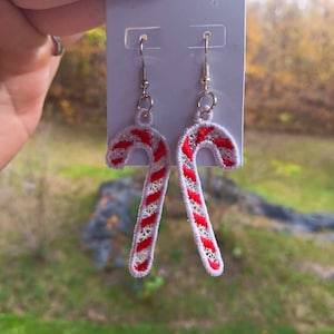 Candy cane 2 Freestanding lace machine embroidery design files