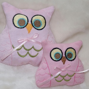 Owl softie stuffie in the hoop machine embroidery design embroidery machine files