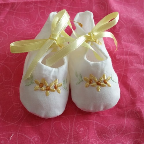 Chevron Baby Shoes/booties in the Hoop Machine Embroidery Etsy