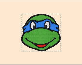 Turtles TMNT machine embroidery design 6 sizes