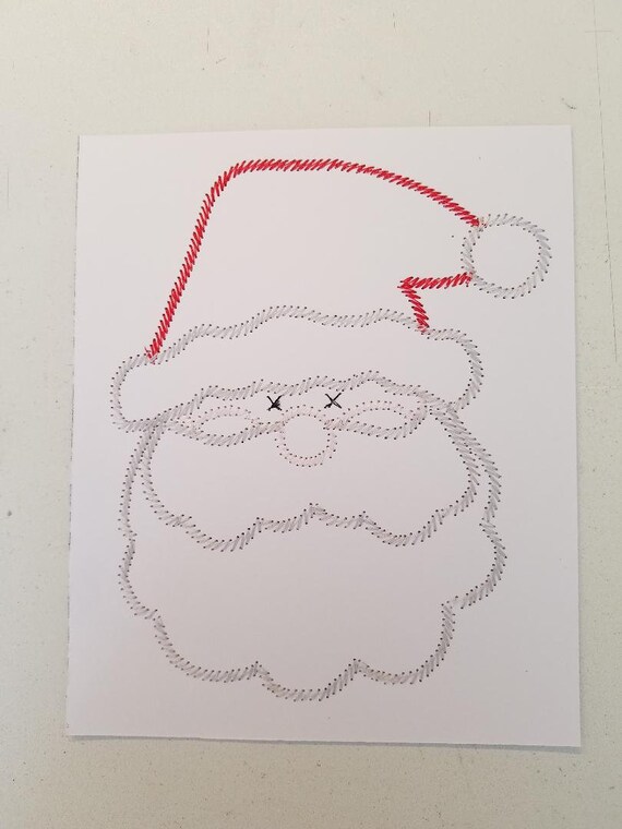 Christmas cards in the hoop machine embroidery designs, set of 4 for cardstock or regular embroidery embroidery machine files