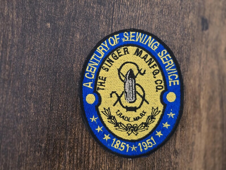 Singer Centennial Emblem 4 Sizes for Direct Stitching or Patch - Etsy