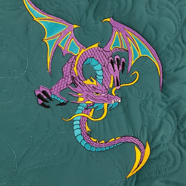 Dragon embroidery design 8 sizes embroidery machine files