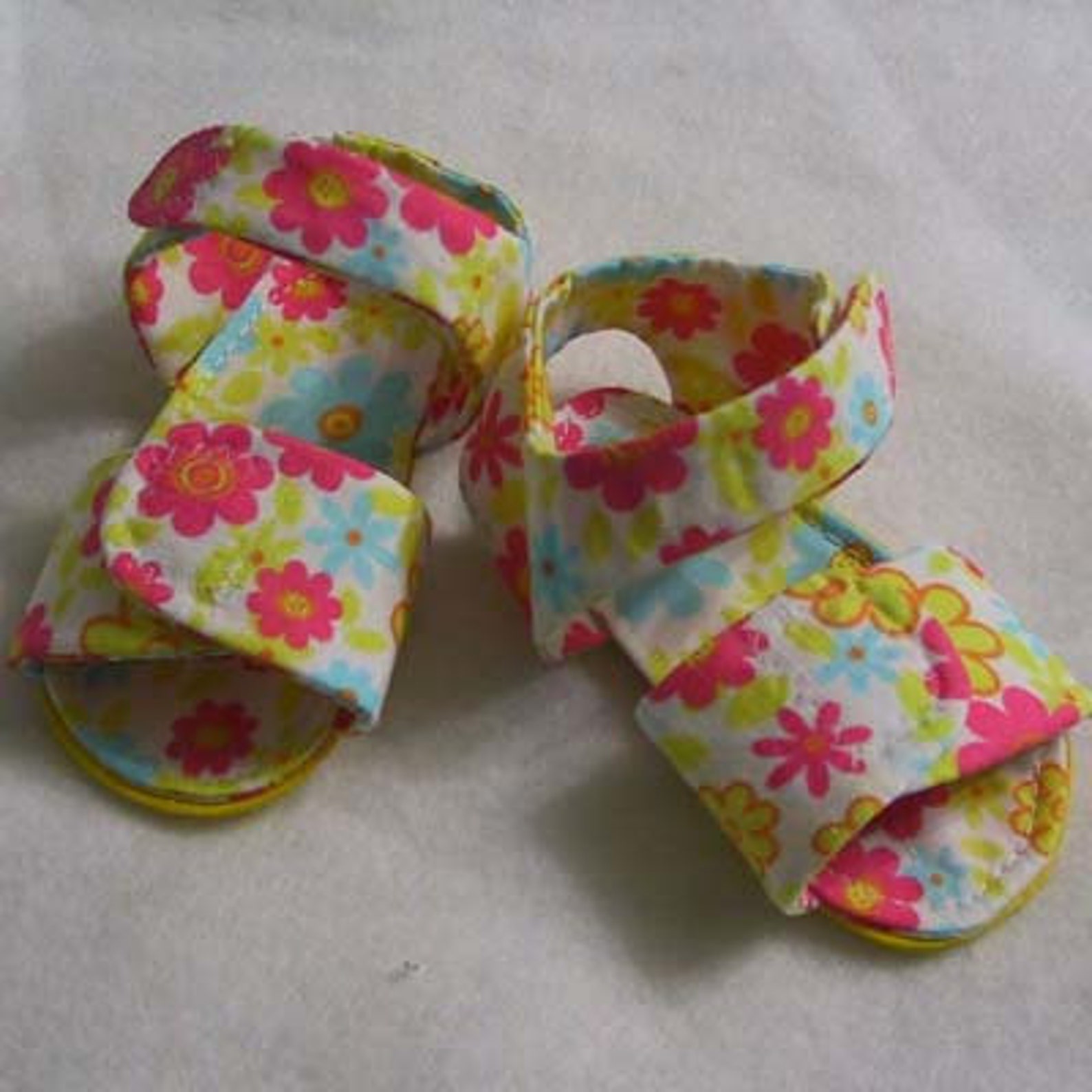 Sandals baby shoes in the hoop machine embroidery design Etsy