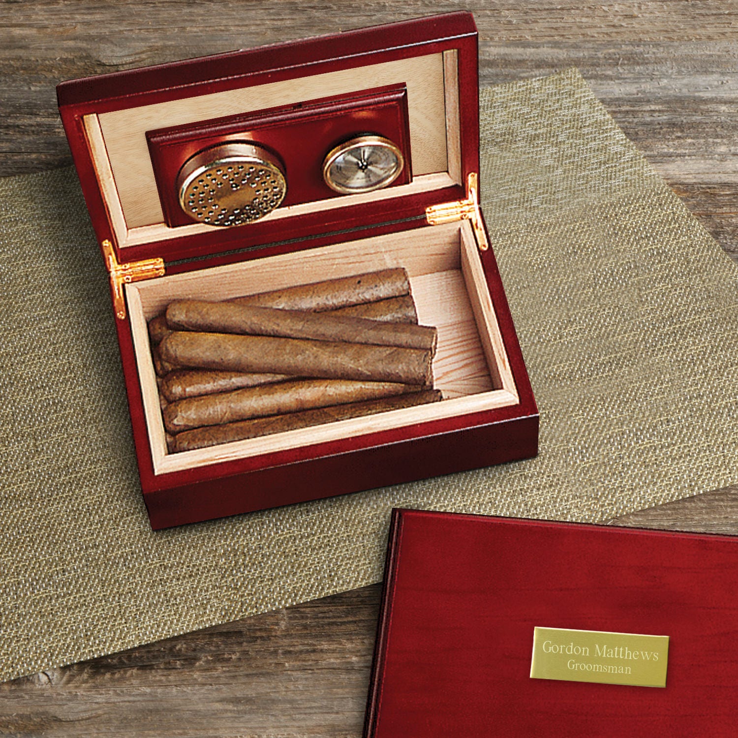 Personalized Cigar Humidor Custom Engraved Humidor Cigar Etsy