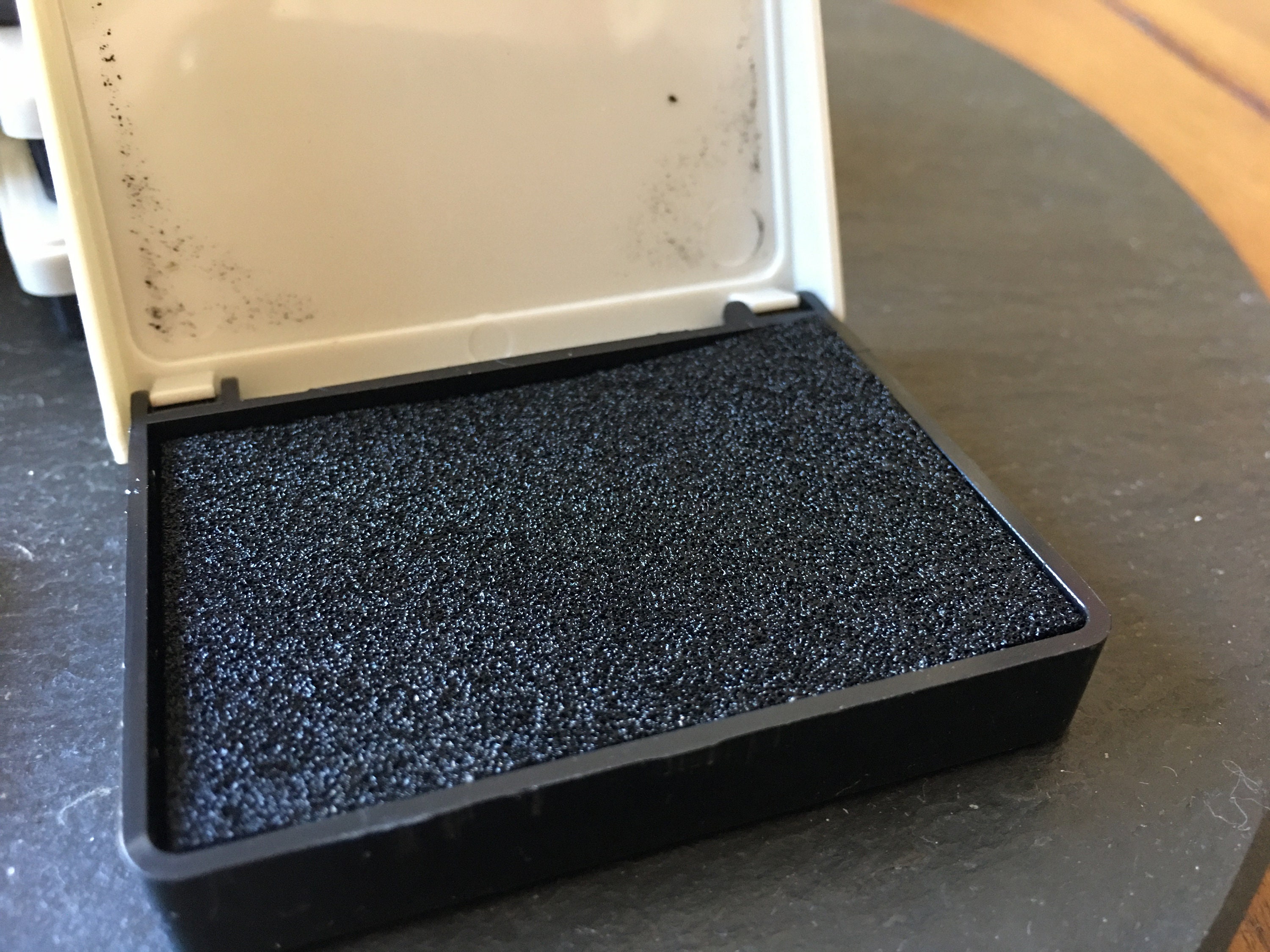 5 or 10 small black ink pads travel pack set lot home school Etsy