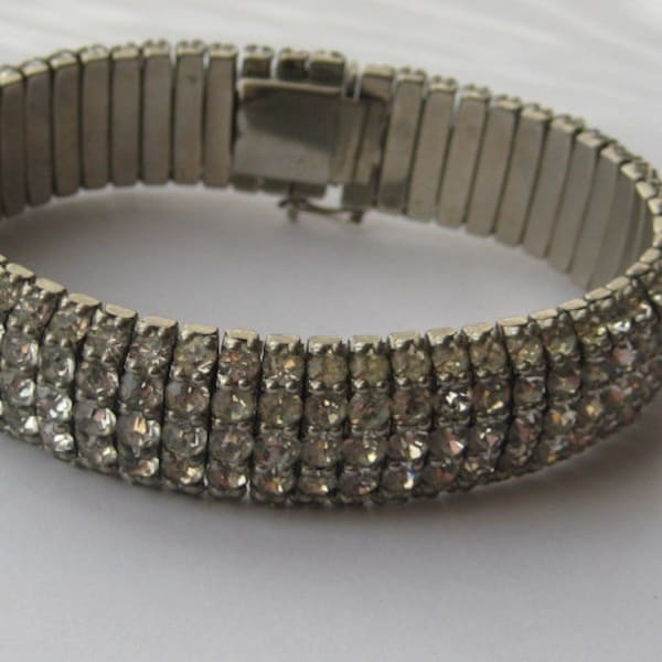 Art deco paste bracelet