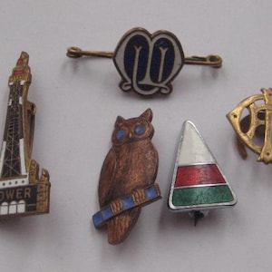 Sammlung Vintage Anstecker
