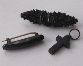 Victorian mourning jewellery