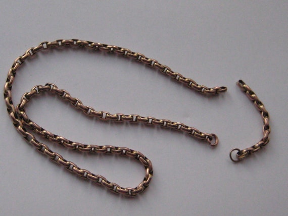 Victorian 9ct gold chain for scrap or re-purpose