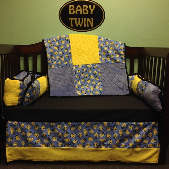 minion crib bedding