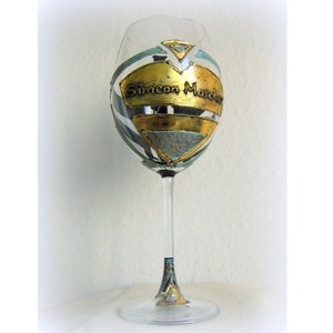 Cadeau-idee voor moeder, Wijnglas voor moeder, Unieke verrassing voor moederdag, Handgeschilderd gepersonaliseerd cadeau voor moeder, Moederdagcadeau met liefde
