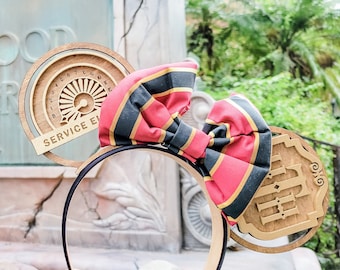 Hollywood Tower Hotel Ears, Minnie Ears, Disney Headband, Tower of Terror Headband