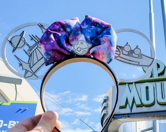 Space Mountain Ears, Minnie Ears, Disney Headband, Tomorrowland Headband