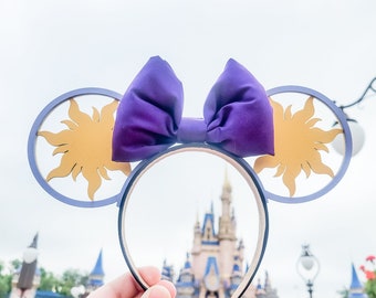 Tangled Mouse Ears, Minnie Ears, Disney Headband