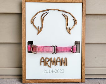 Pet Memorial Sign, Dog Memorial, Dog Sympathy Gift, Loss of Dog, Pet Sympathy Gift for Friend