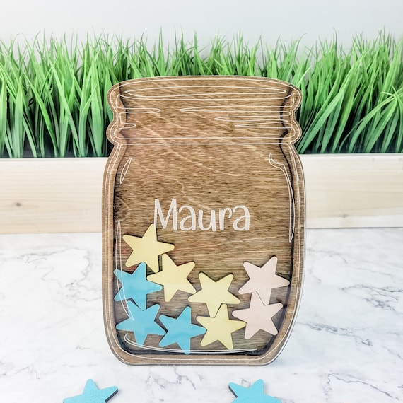 Reward Jar, Reward System, Chore Chart, Good Behavior, Token Chart