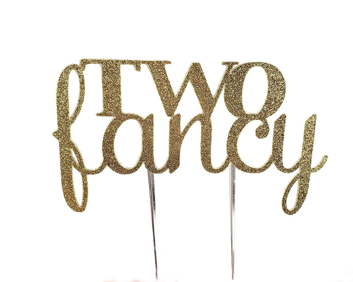 Two Fancy Cake Topper Two Fancy Theme Party Second Birthday