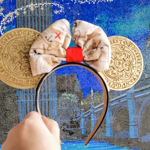Pirate Ears, Minnie Ears, Disney Headband, Pirate Headband