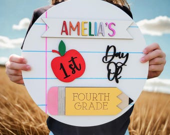 Interchangeable Back to School Sign