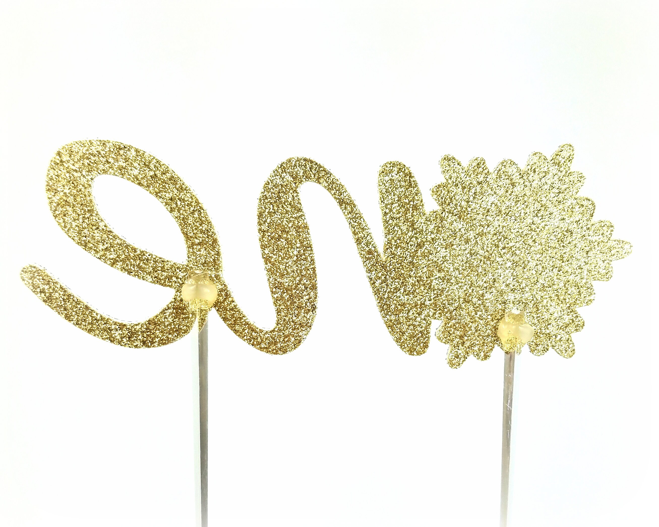 1 birthday cake topper