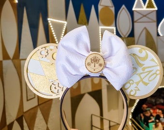 Small World Ears, Minnie Ears, Disney Headband, Small World Headband