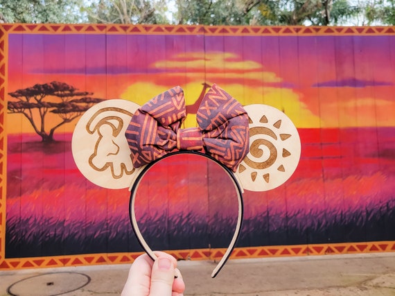 Lion King Minnie Ears, Minnie Ears, Disney Headband, Lion King Headband Il_570xn
