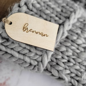 Personalisierte Stocking Name Tags, Stocking Tags, Weihnachtsgeschenk Tags, Stocking Name Tag