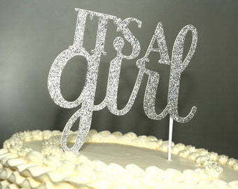 It’s a Girl Cake Topper - It’s a Girl Baby Shower - Gender Reveal Party - Baby Shower Cake Topper - Baby Announcement - Baby Shower Décor